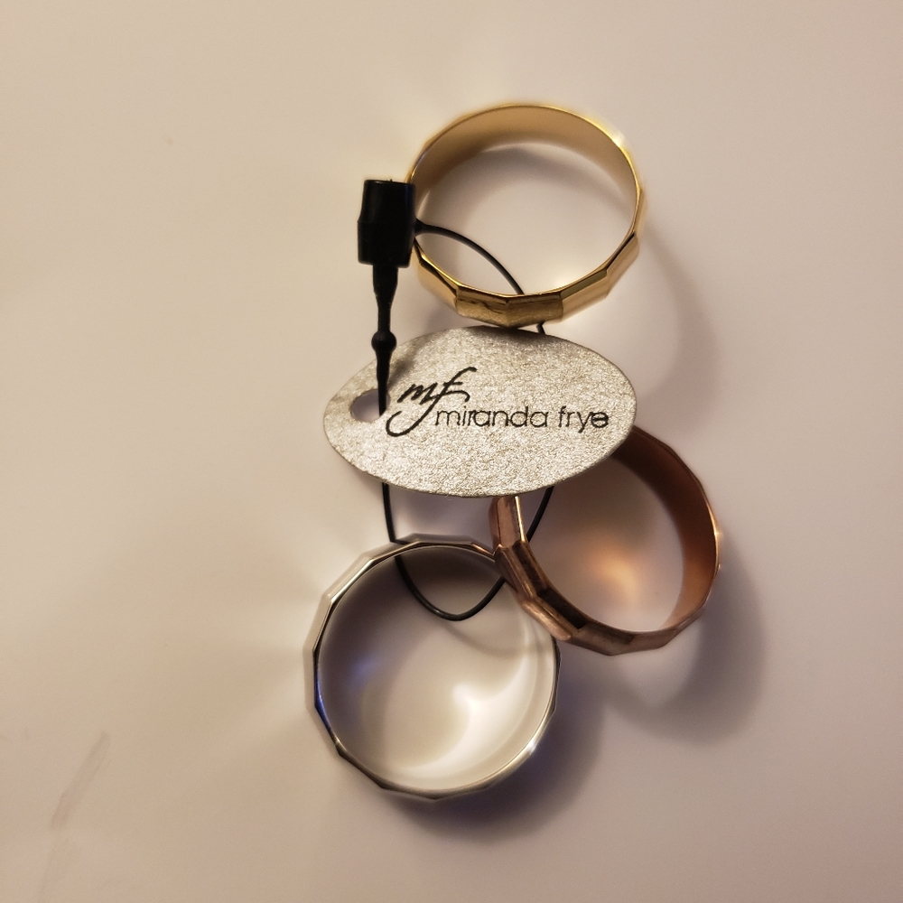 Miranda Frye Stack of 3 Rings Set